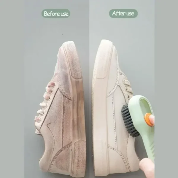 Shoe Brush Soft Bristles Long Handle Cleaning Tool - Image 5
