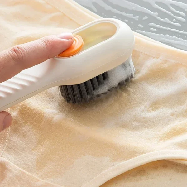 Shoe Brush Soft Bristles Long Handle Cleaning Tool - Image 4