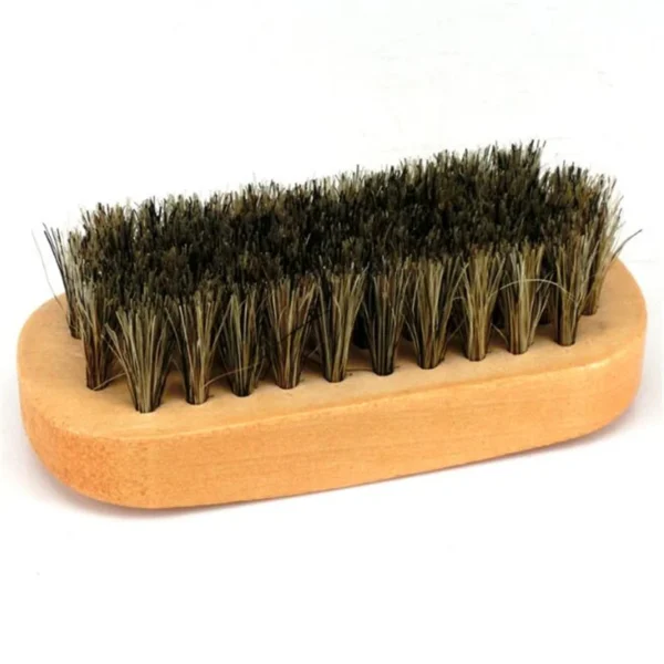 Shoe Brush with Pig & Horse Hair Bristles for Boots - Image 10