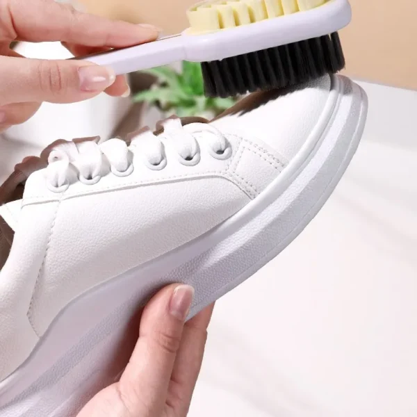 Double-Sided Shoe Brush for Suede & Boots - Image 5