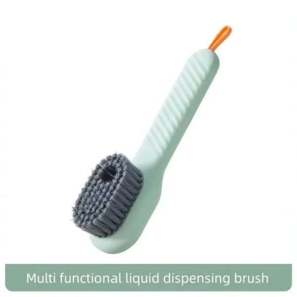 Liquid Press Shoe Brush with Soft Fur for Cleaning - Image 4